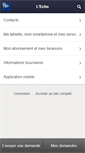 Mobile Screenshot of aide.lecho.be